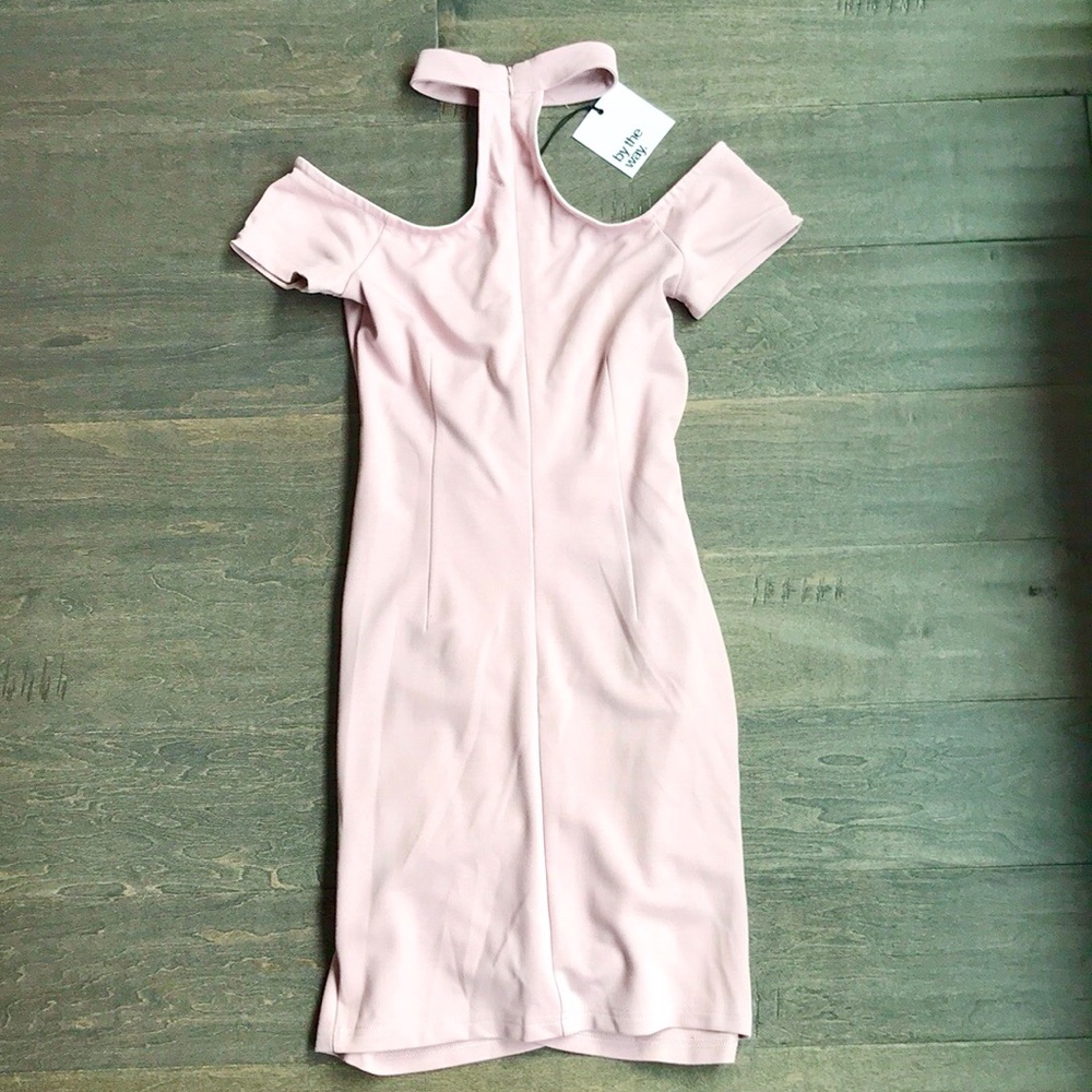 Revolve Choker Ruched Dress - Picture 6 of 6